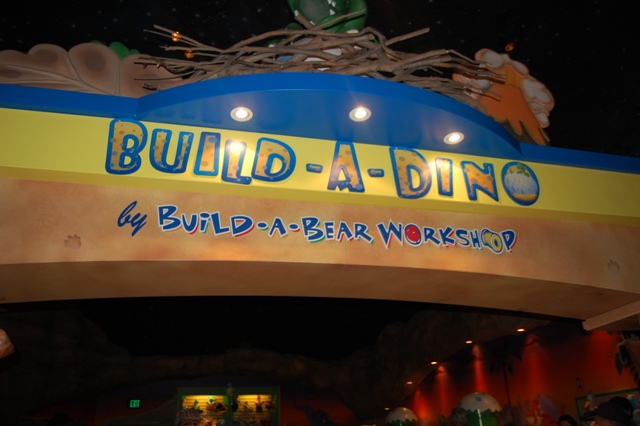 build a dino store